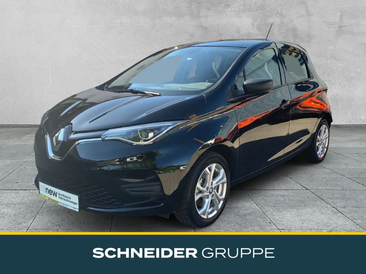 Renault ZOE LIFE R110 Z.E. 50 BATTERIEKAUF SHZ +TEMPOMAT Schwarz - 1