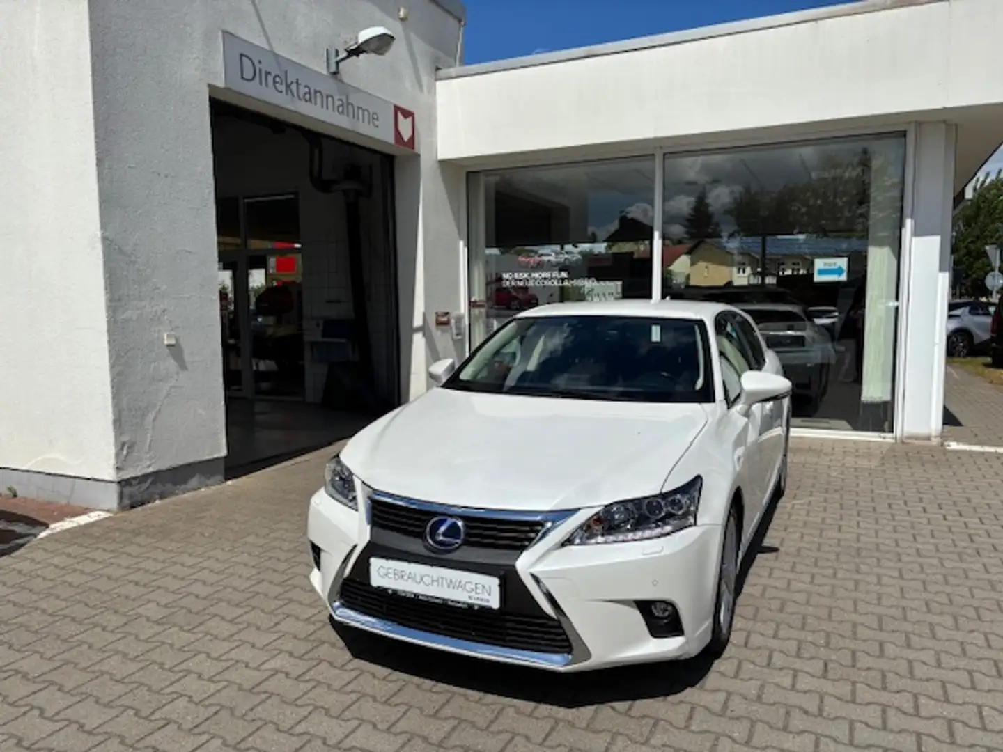 Lexus CT 200h Hybrid 1,8 Luxury Line Automatik Leder Wit - 2