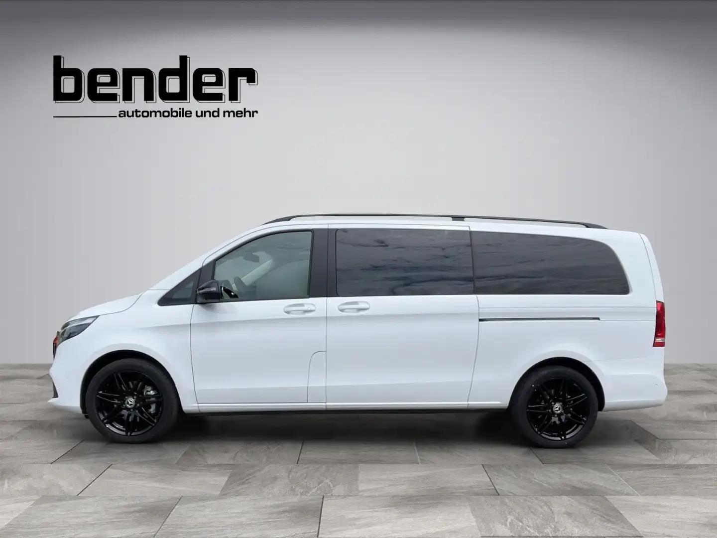 Mercedes-Benz V 300 d 4M EL*AHK*BURMESTER*360°*DISTRONIC*TOTWINKEL* Weiß - 2
