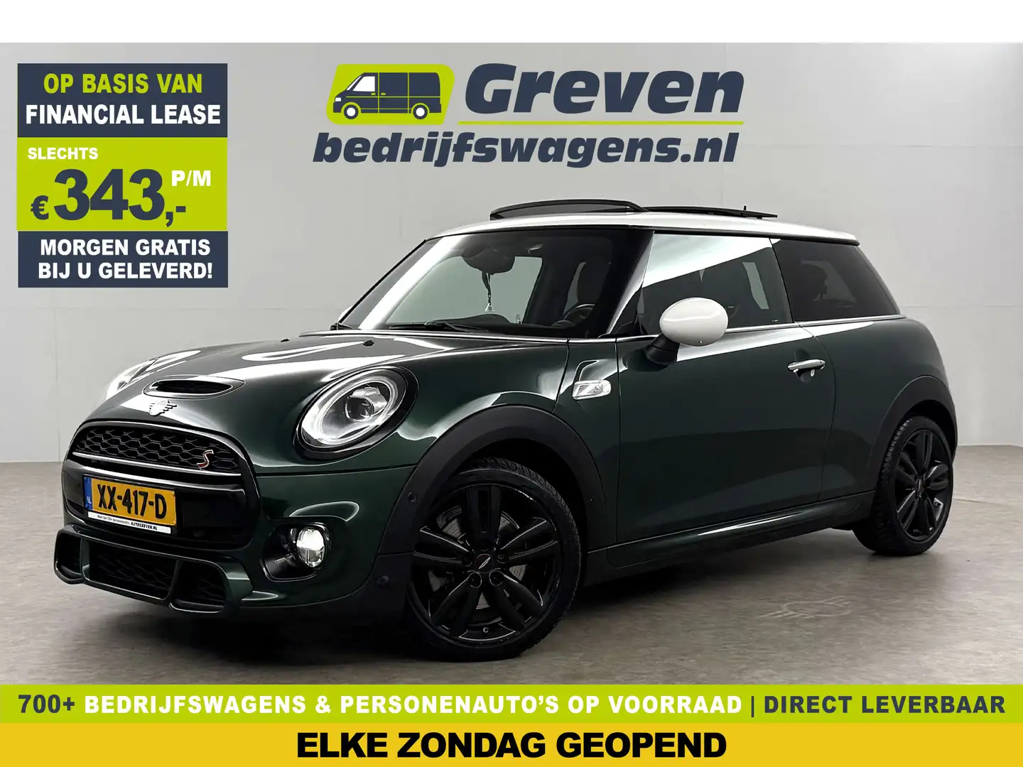 MINI Cooper S 2.0 Cooper S Knightsbridge Edition 192PK Harman/Ka Groen - 1