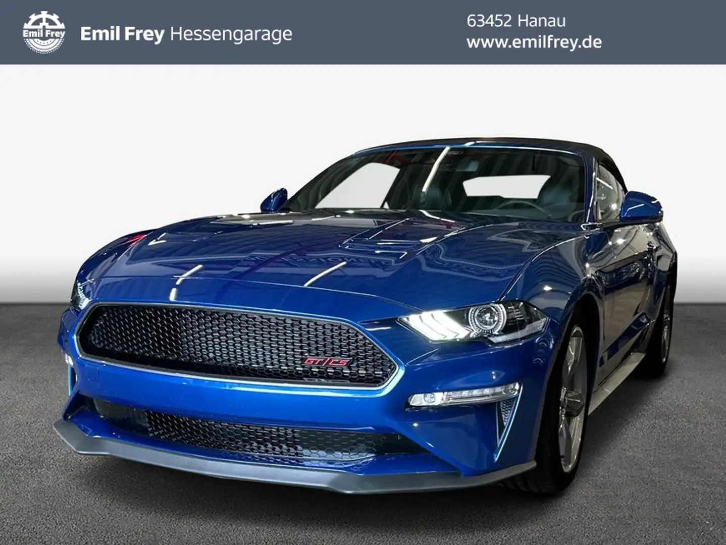 Ford Mustang Convertible 5.0 Ti-VCT V8 Aut. GT 330 kW, Blue - 1