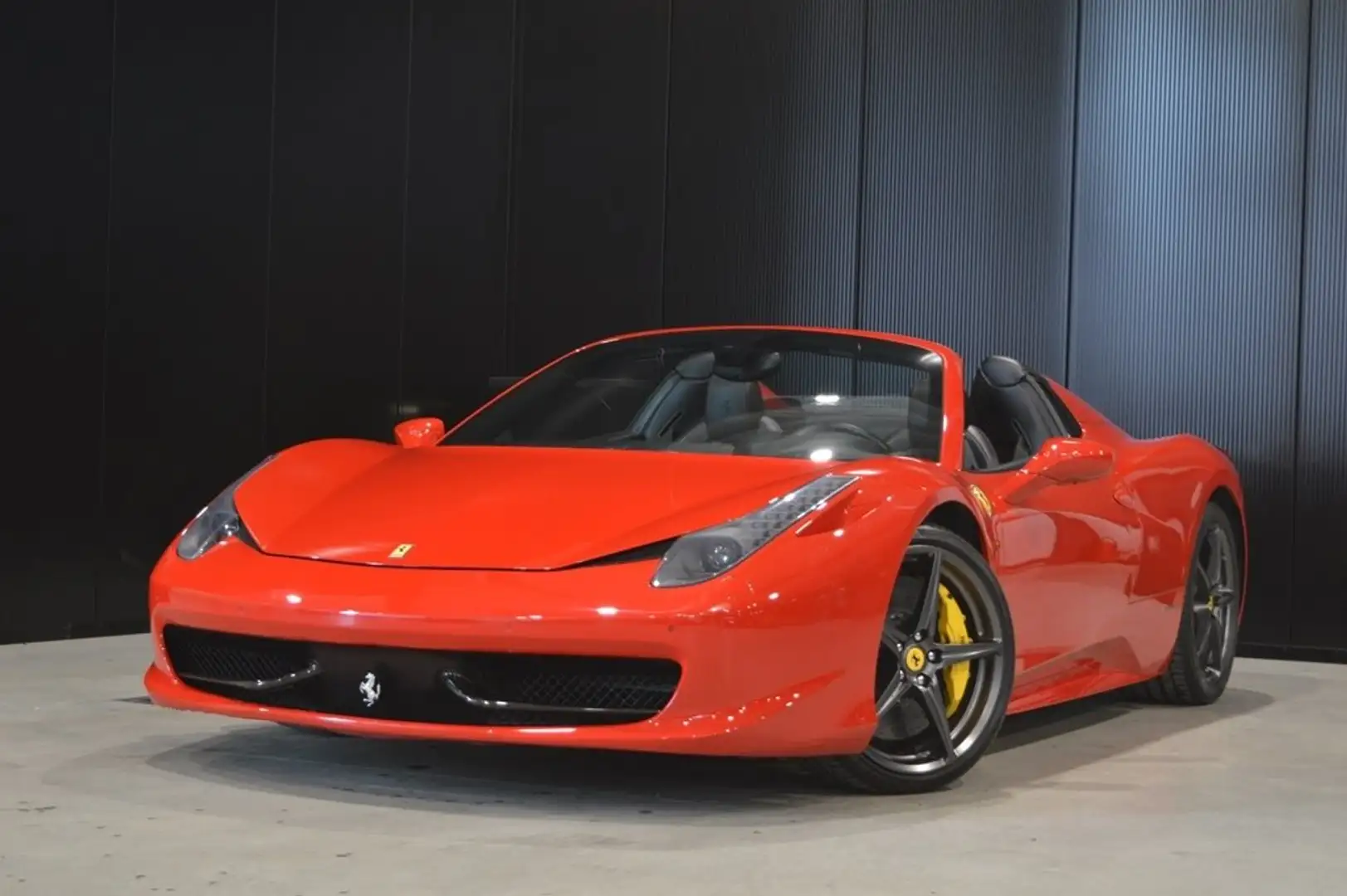 Ferrari 458 Spider 4.5i V8 570ch Rosso Corsa - Lift - Carbon Rot - 1