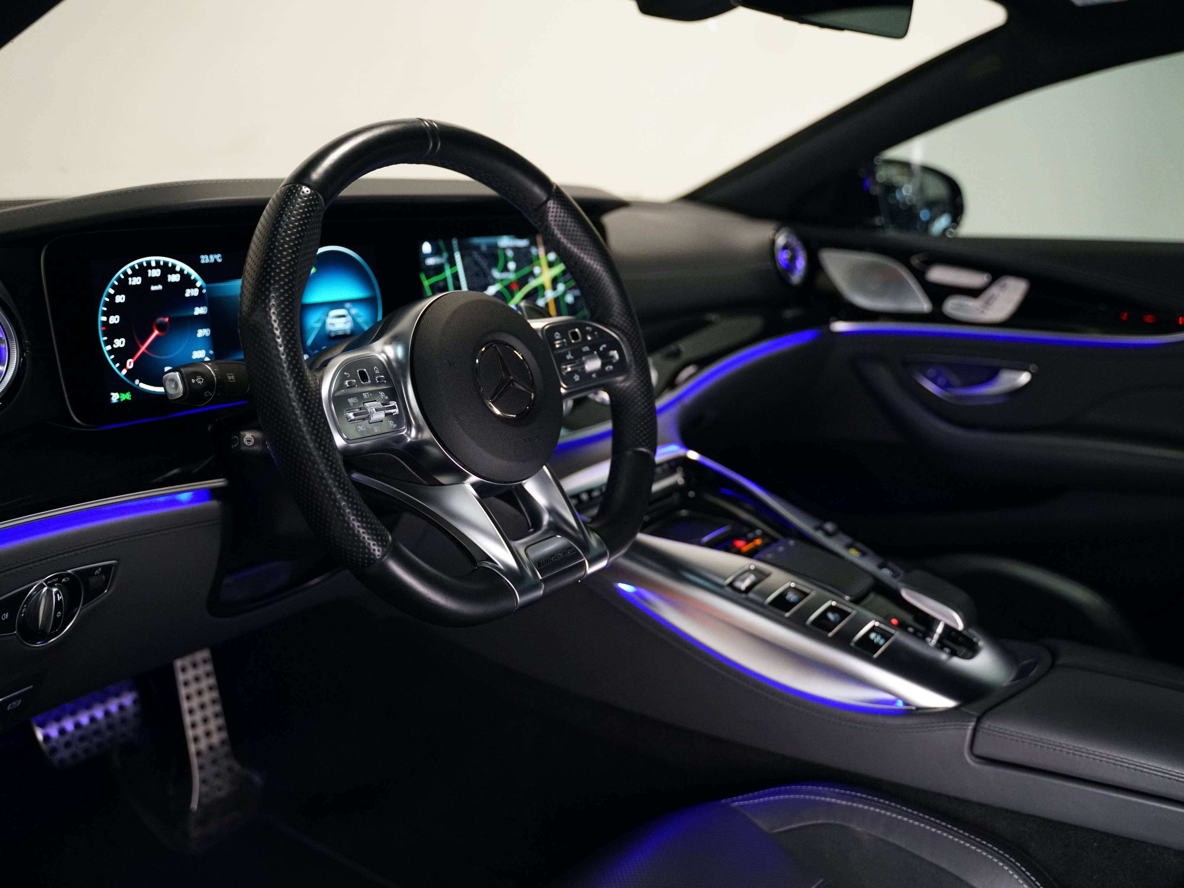 used 2021 Mercedes-Benz AMG GT car, priced at $79,900