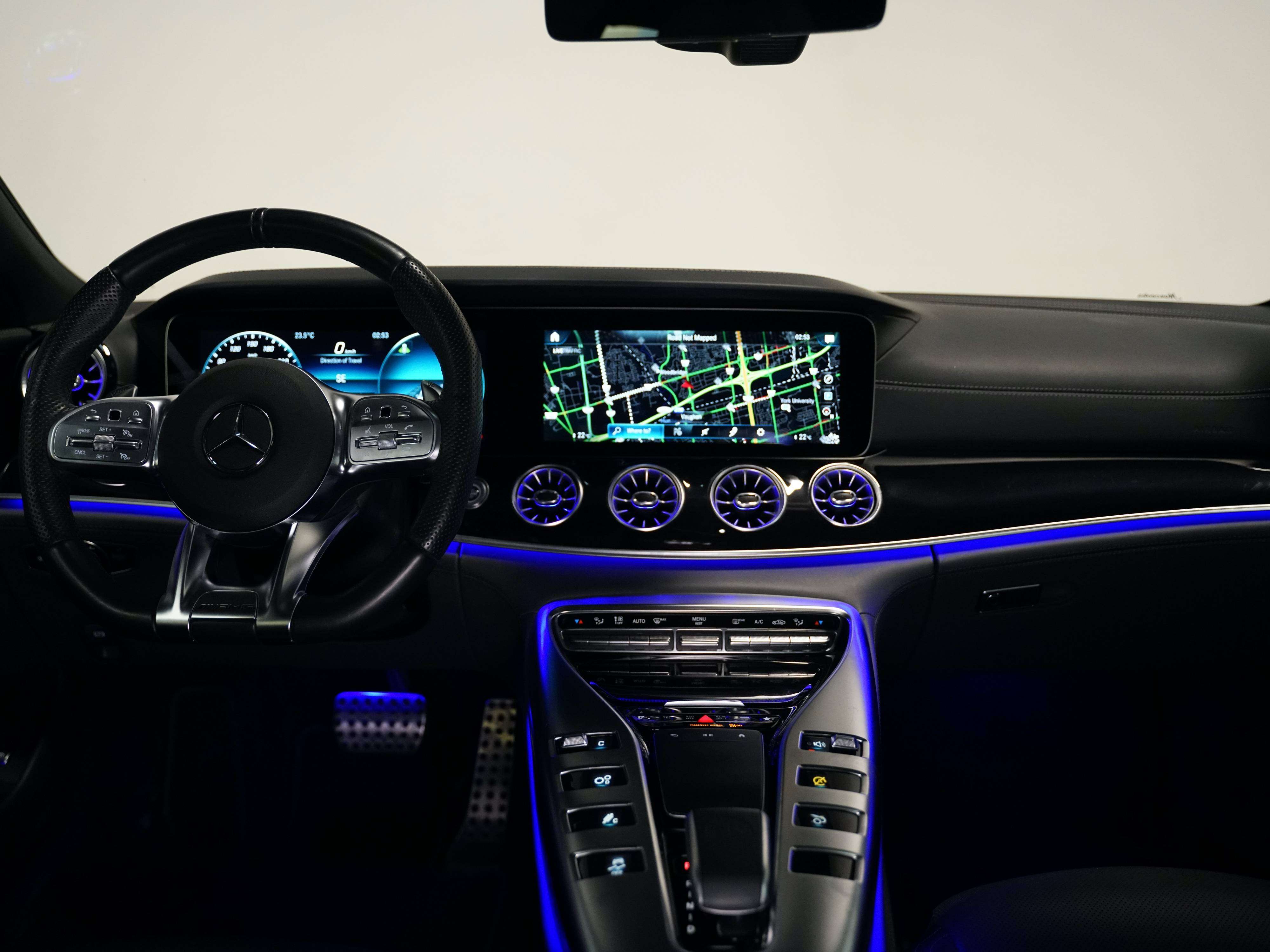 used 2021 Mercedes-Benz AMG GT car, priced at $79,900