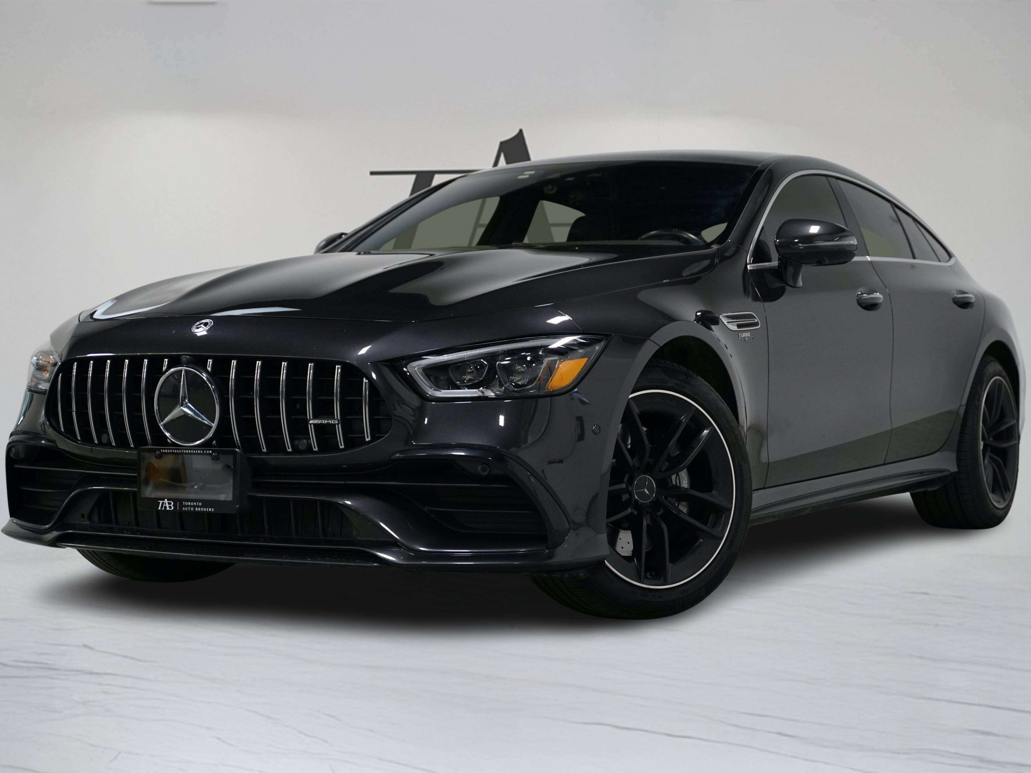 used 2021 Mercedes-Benz AMG GT car, priced at $79,900
