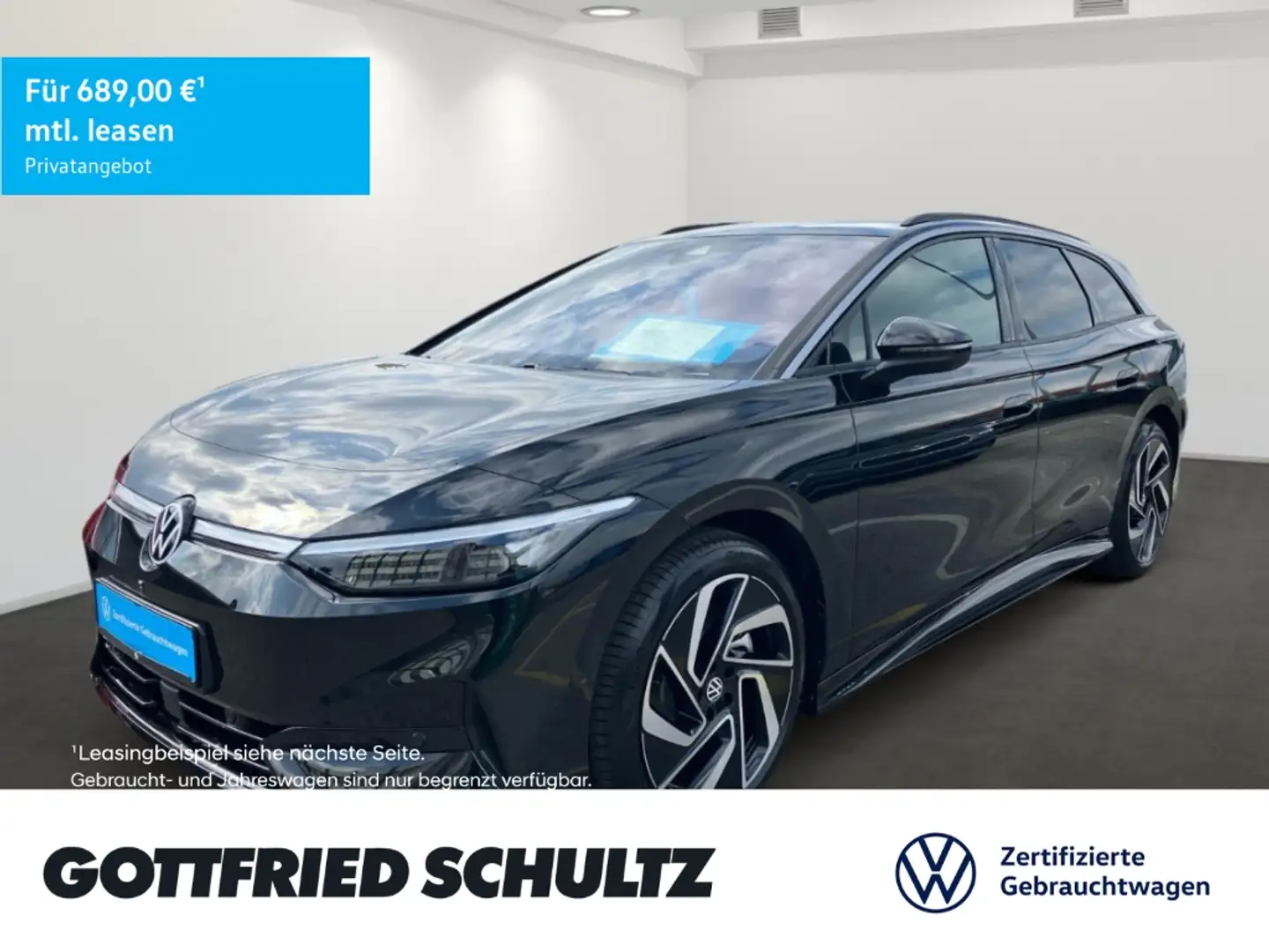 Volkswagen ID.7 Tourer Pro 210 kW AHK KAMERA LED Noir - 1