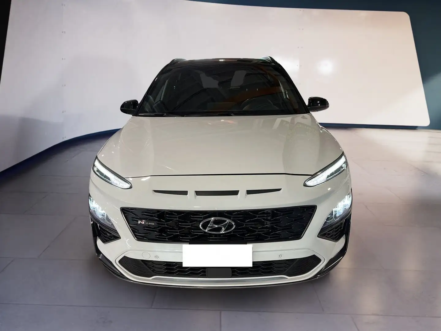 Hyundai KONA I 2021 1.0 t-gdi 48V Xline 2wd 120cv imt Blanc - 1