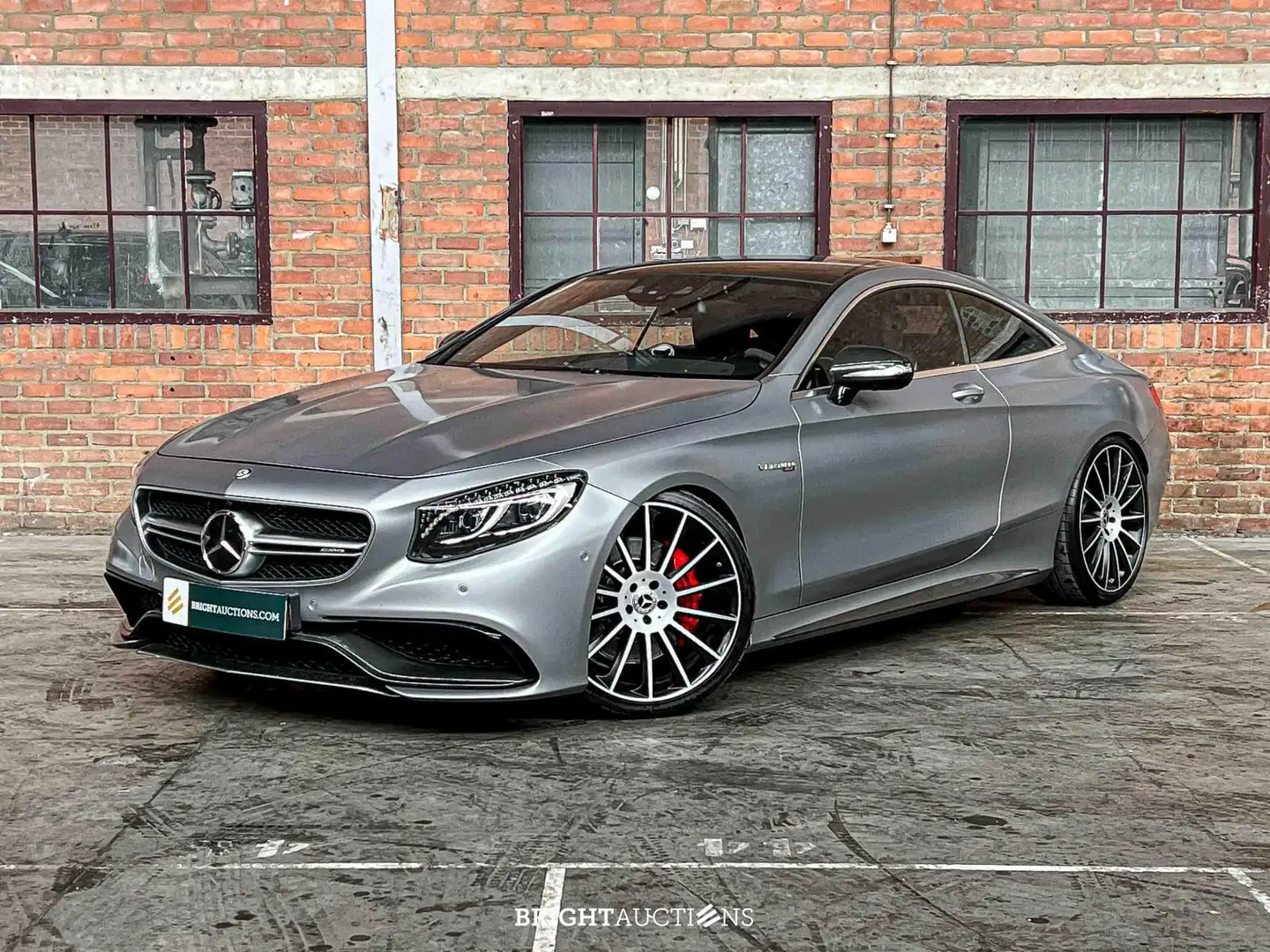 Mercedes-Benz S 63 AMG Coupe S63 5.5 V8 4Matic Grijs - 1