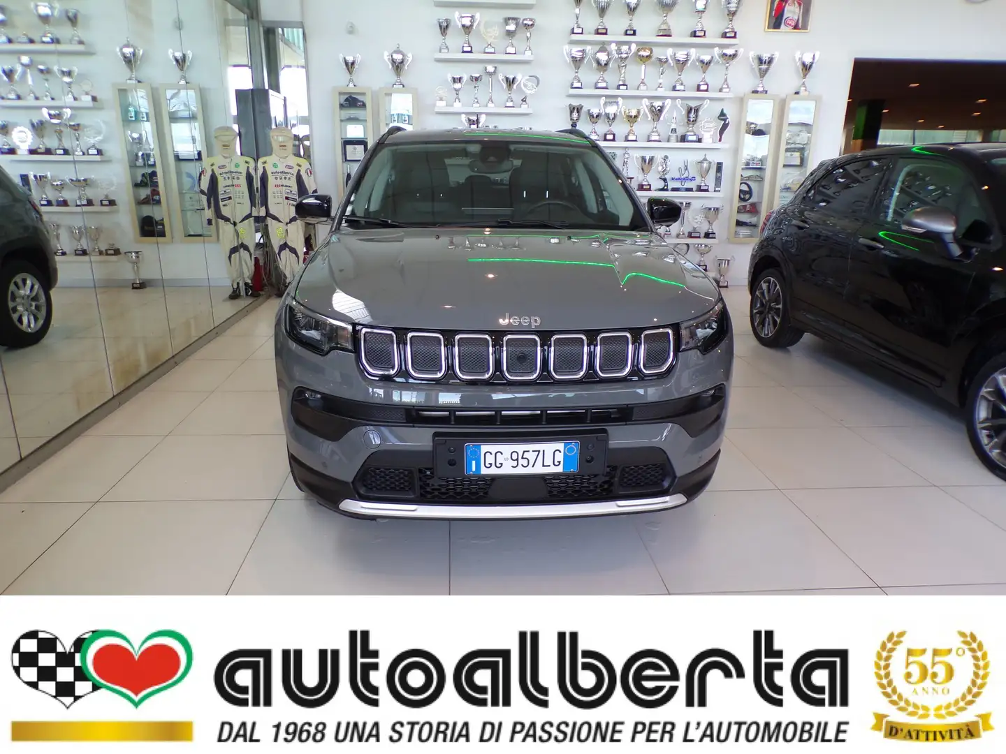 Jeep Compass Limited 1.6 Multijet 130cv (KM. 10.508) Gris - 2