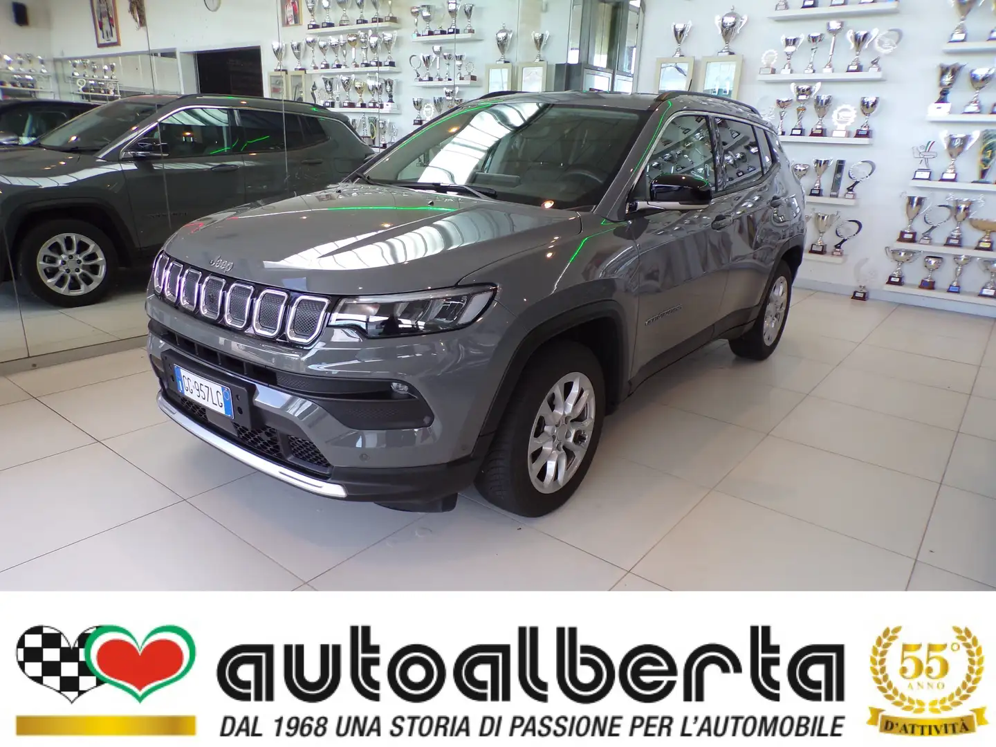 Jeep Compass Limited 1.6 Multijet 130cv (KM. 10.508) Gris - 1