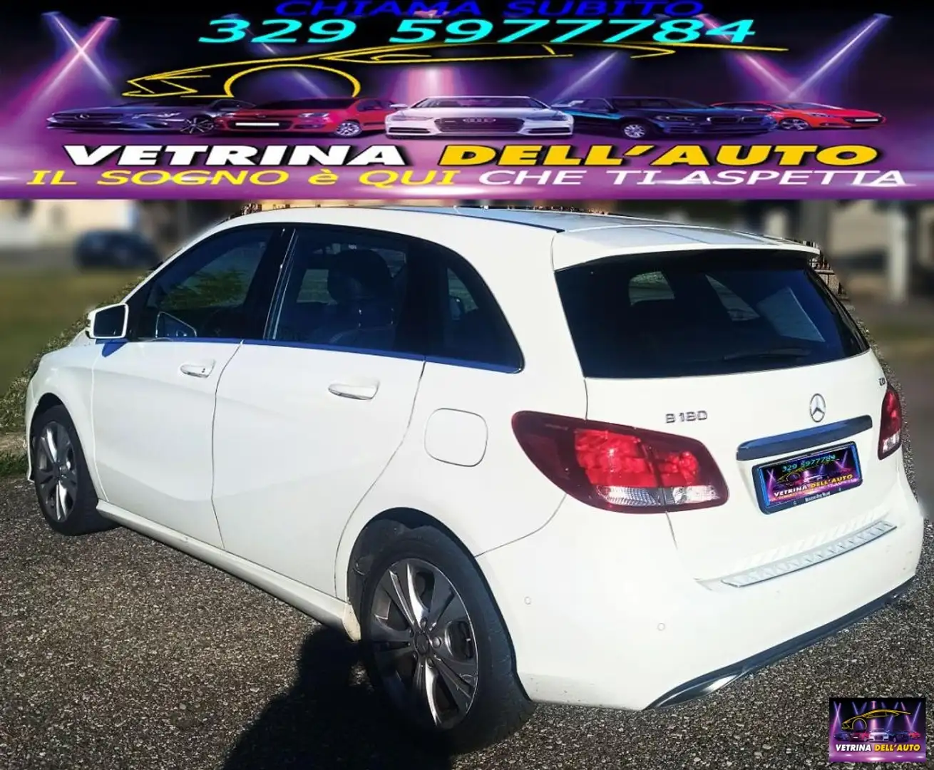 Mercedes-Benz B 180 d Automatic Premium Blanc - 2