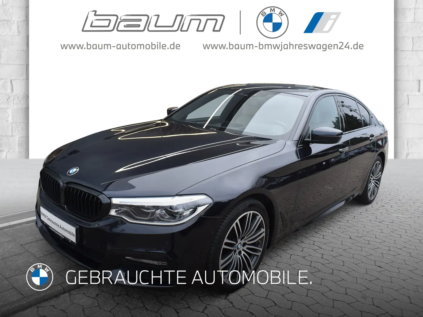 BMW 530 d Limousine M Sportpaket Head-Up HiFi LED Schwarz - 1