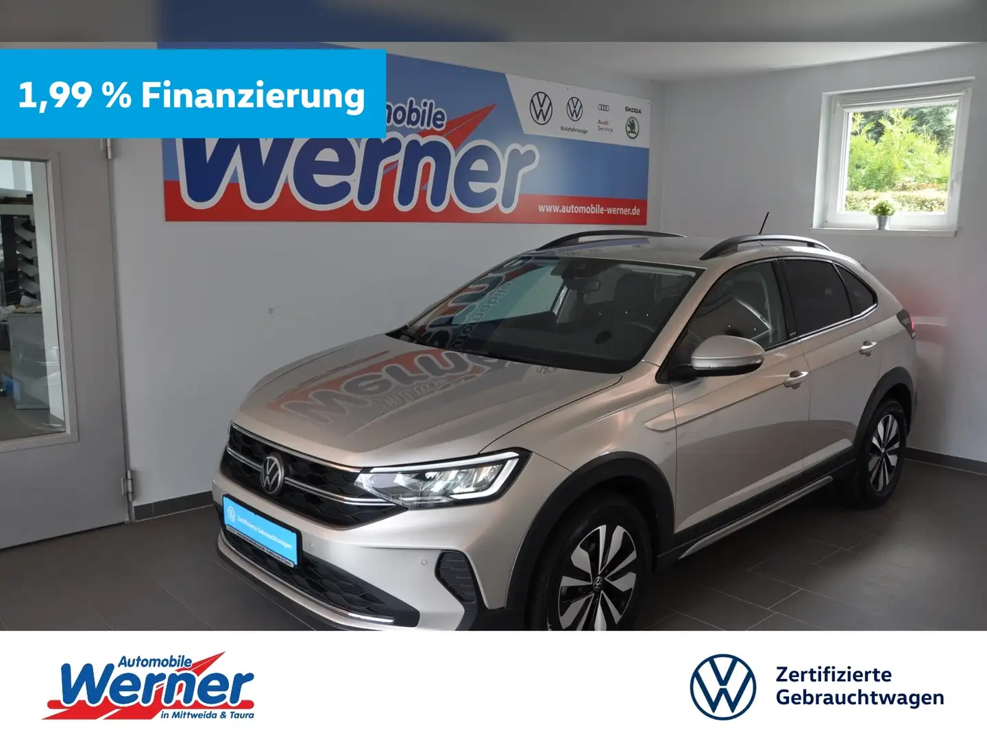 Volkswagen Taigo MOVE 1.0TSI LED App-Navi beatsAudio Silber - 1