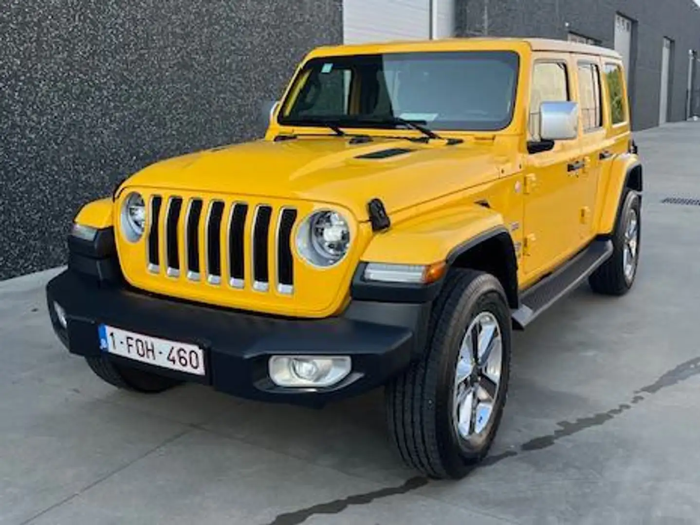 Jeep Wrangler Wrangler Unlimited 2.2 CRDi overland Geel - 1