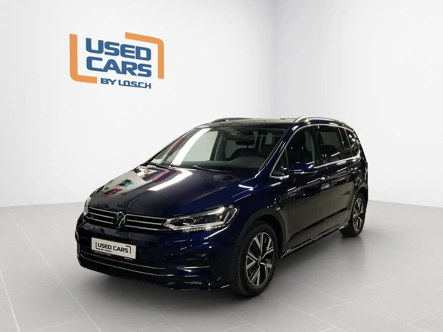 Volkswagen Touran R-Line+DSG+LED+7plätze+Pano Kék - 1