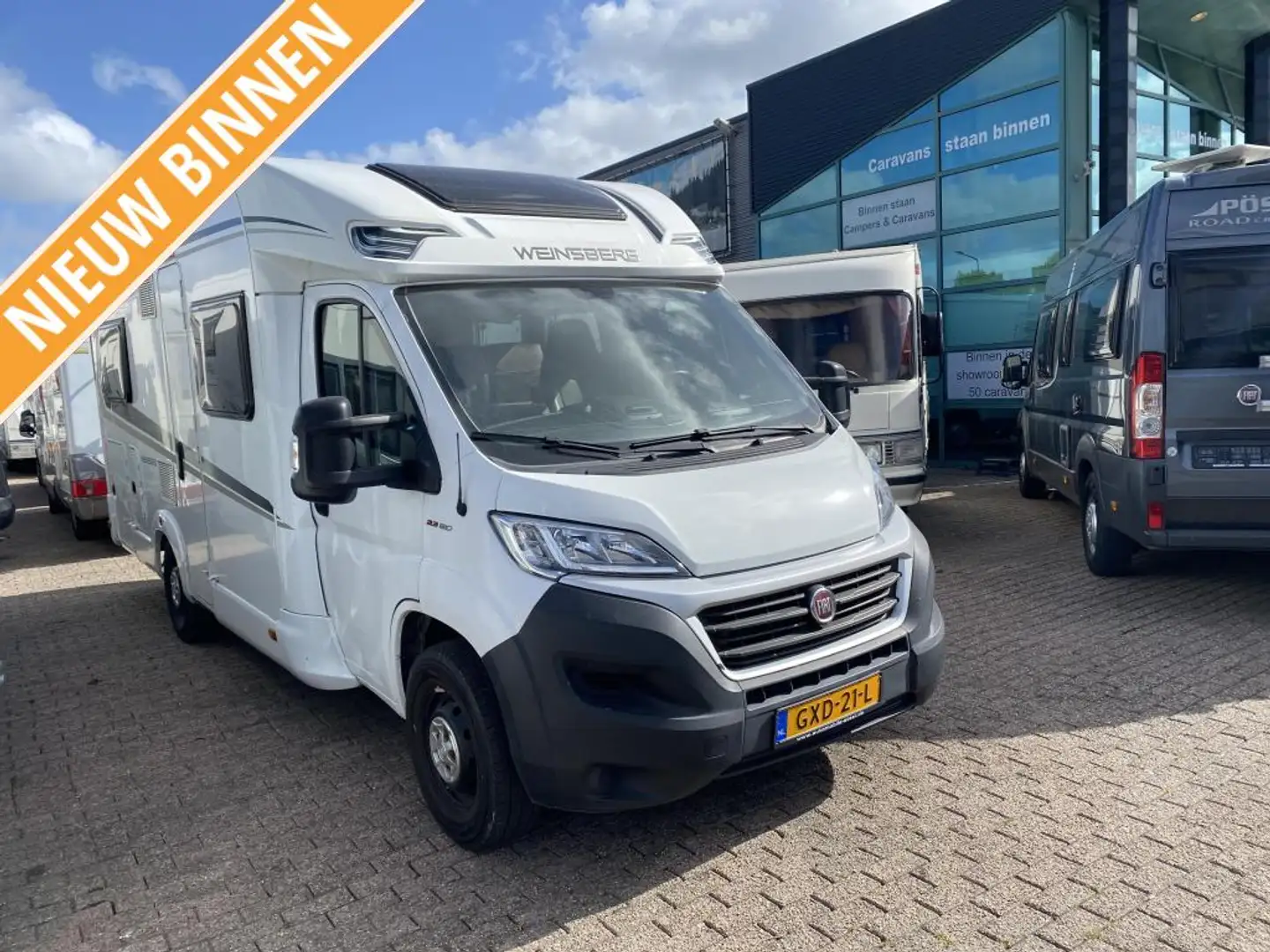 Weinsberg CaraSuite 650 MF Hefbed lengtebed 4 pers ! - 1
