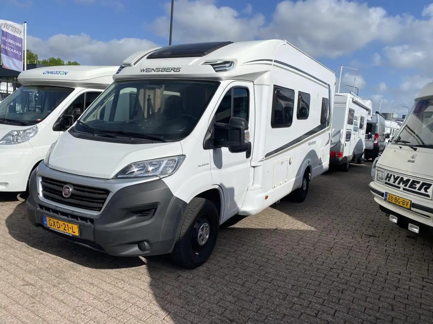 Weinsberg CaraSuite 650 MF Hefbed lengtebed 4 pers ! - 2