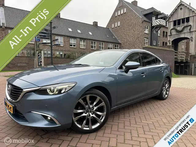 Mazda 6 2.5 SkyActiv-G 192 GT-M Trekhaak Leder LED GARANTI
