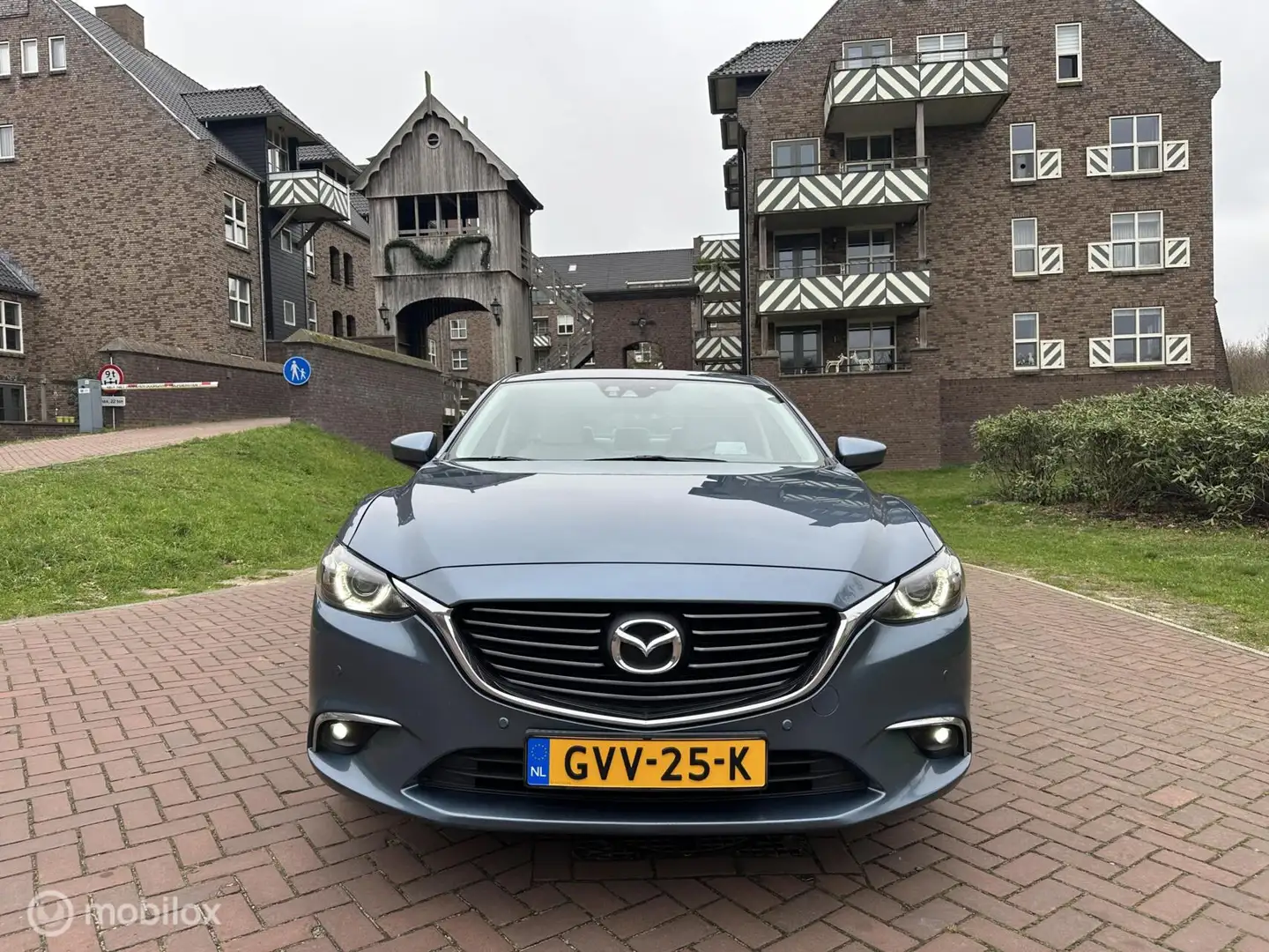 Mazda 6 2.5 SkyActiv-G 192 GT-M Trekhaak Leder LED GARANTI Blauw - 2