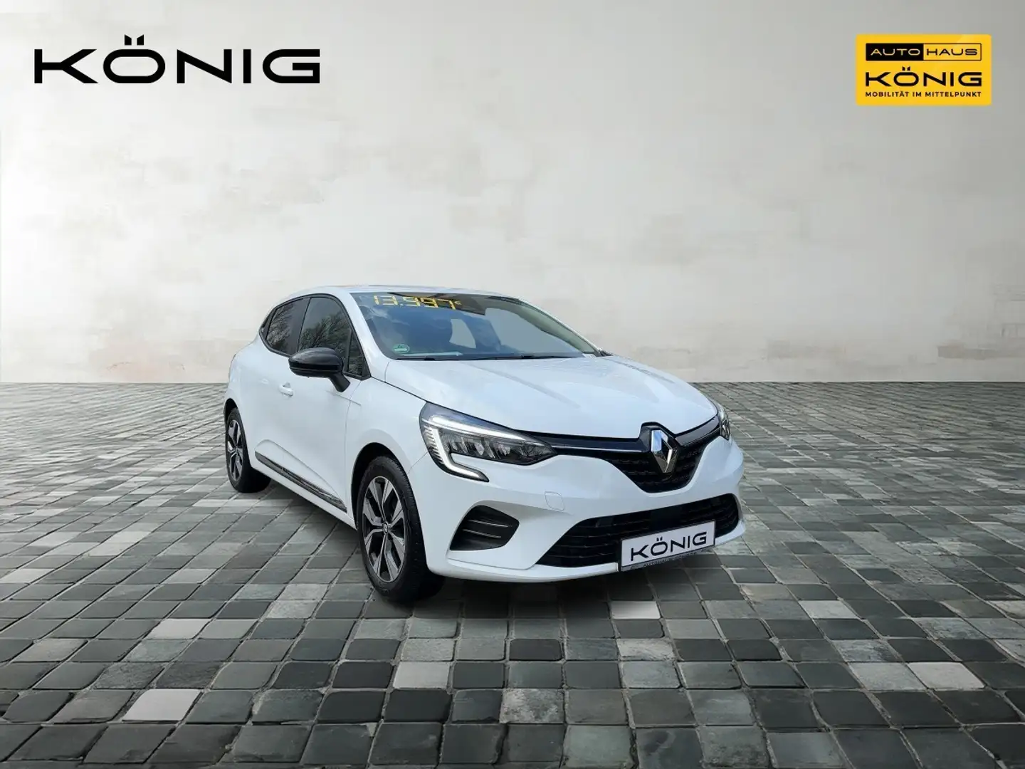 Renault Clio V 1.0 SCe 65 EVOLUTION Navi - Sitzheizung Weiß - 2