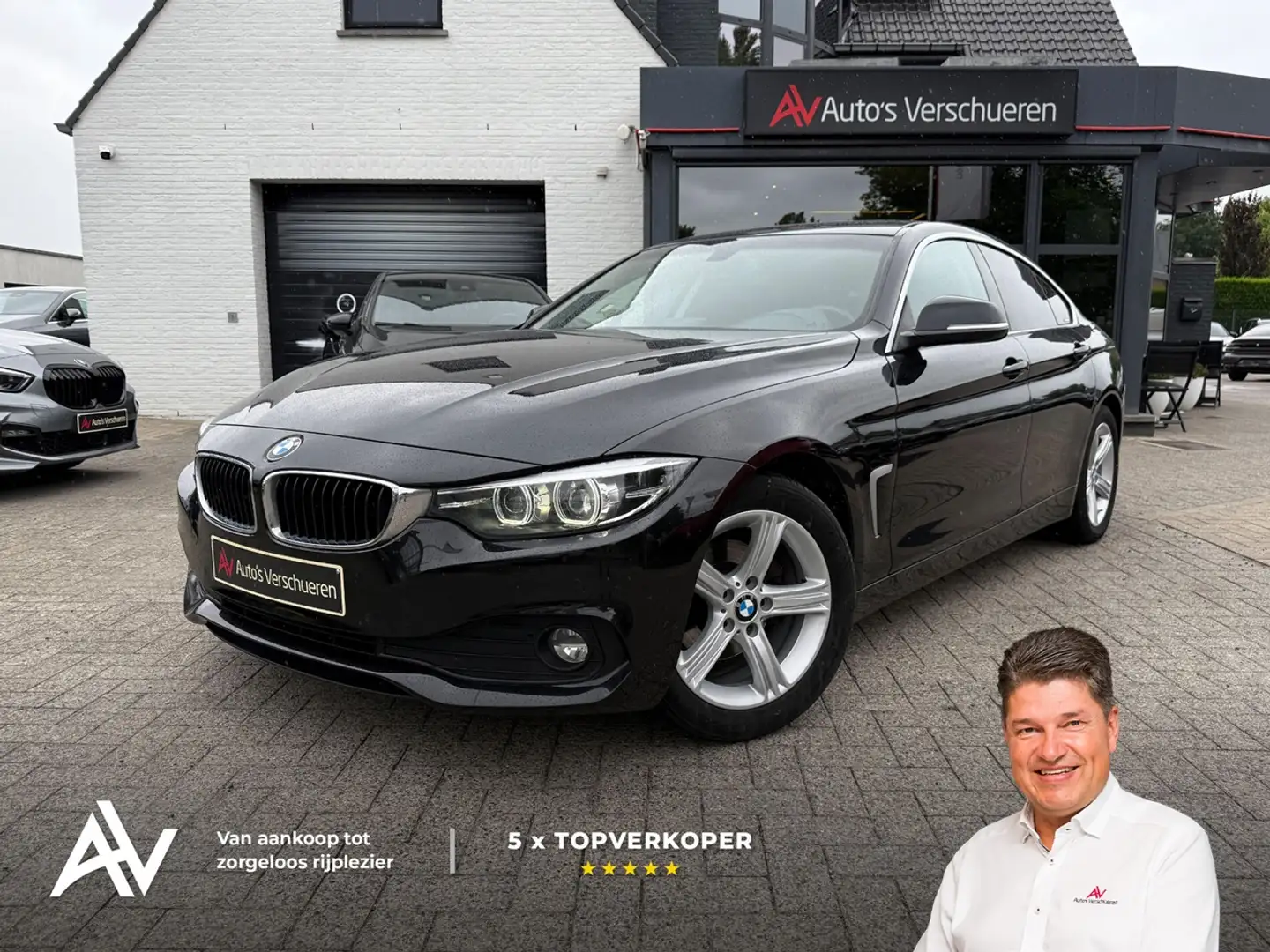 BMW 418 d Gran Coupé ** Trekhaak | Zetelverwarm. | Camera Negru - 1