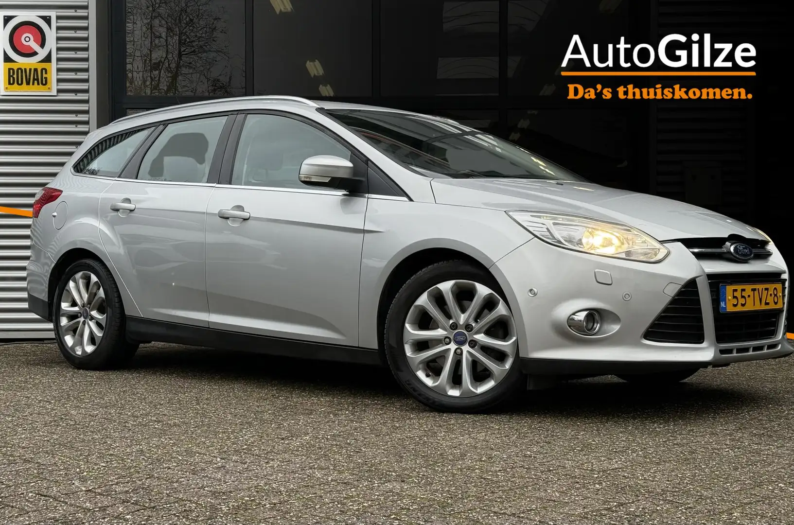 Ford Focus Wagon 1.6 EcoBoost Lease Titanium l Airco l Cruise Gris - 1