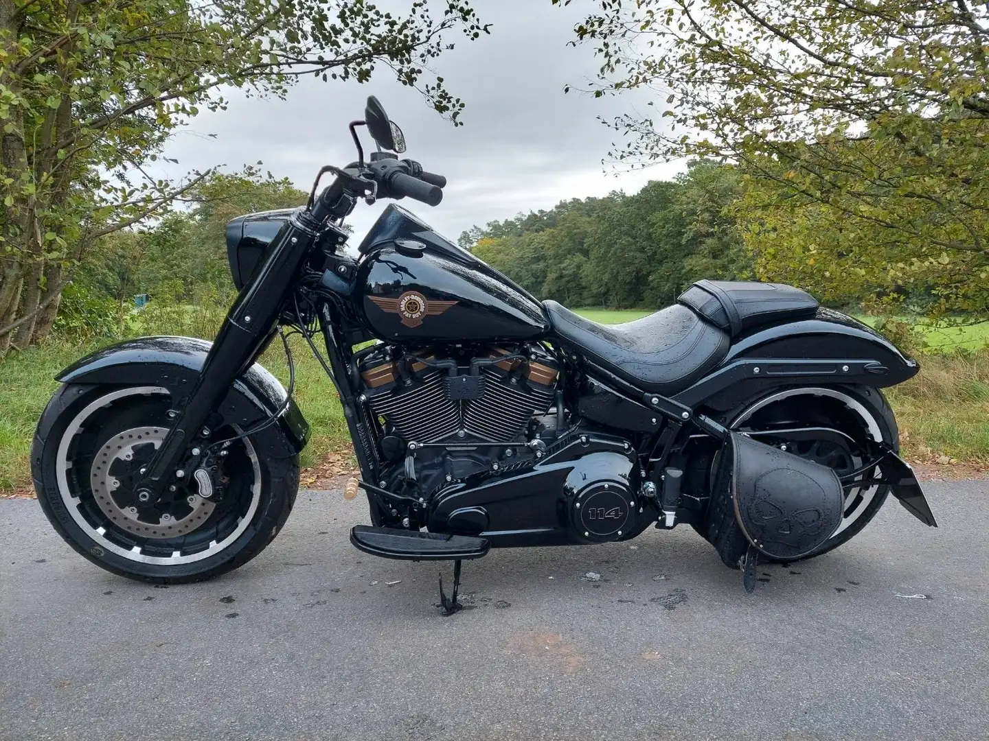 Harley-Davidson Fat Boy 30th Anniversary Negru - 1