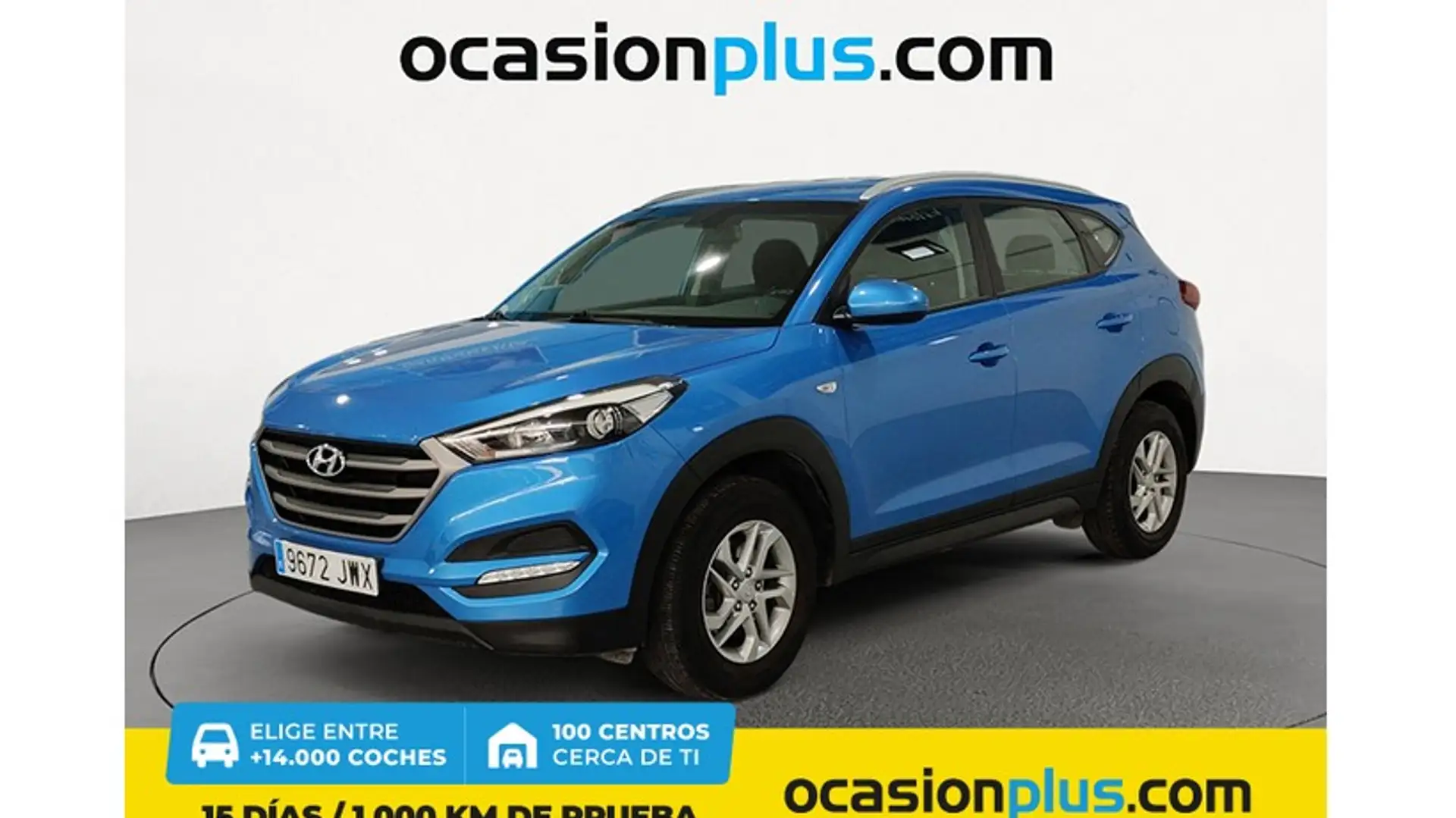 Hyundai TUCSON 1.6 GDI BD Essence 4x2 131 Blauw - 1