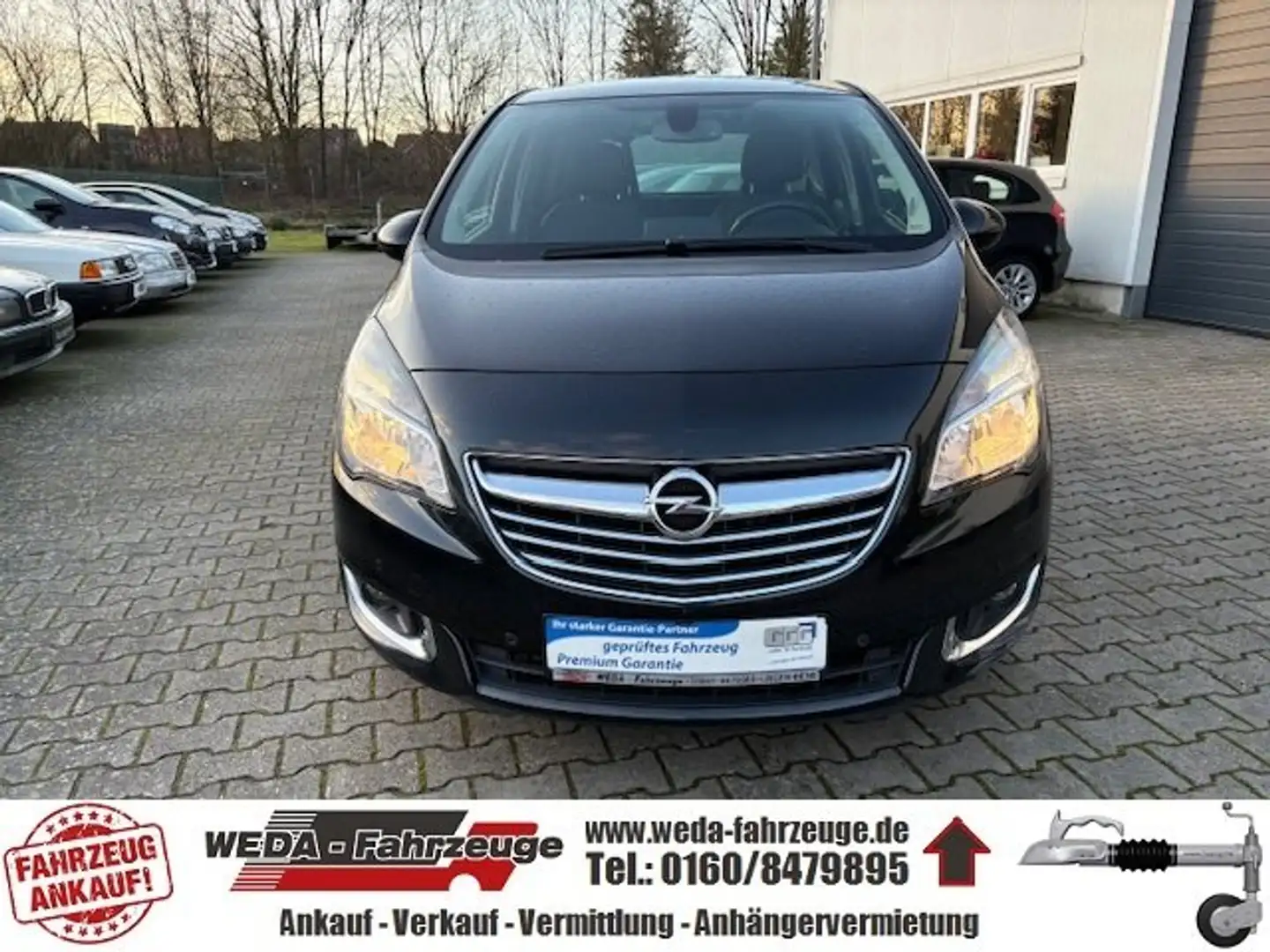 Opel Meriva Innovation - 1. Hand - TÜV/AU NEU - Alu Schwarz - 2