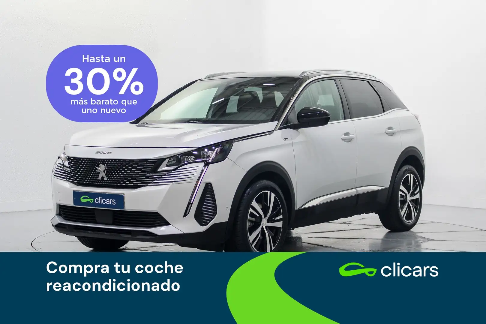 Peugeot 3008 1.6 S&S PureTech GT EAT8 180 Blanco - 1