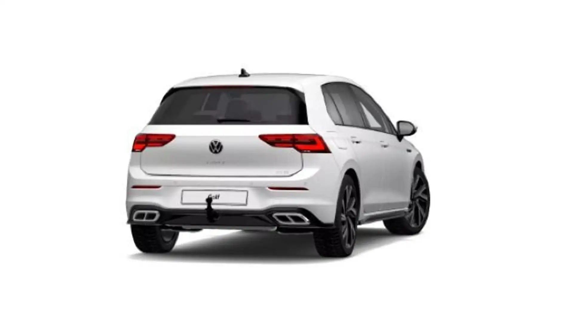 Volkswagen Golf R-Line 1.5 eTSI DSG*NAVI*PANO*AHK*KAM*Iq-Li Weiß - 2