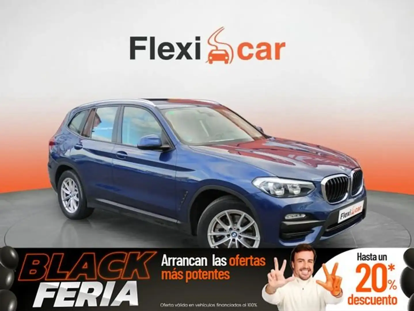 BMW X3 sDrive 18dA Blauw - 1