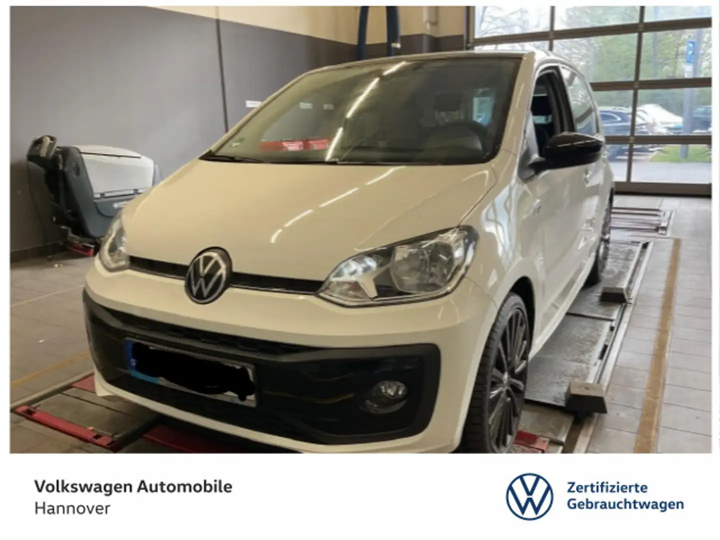 Volkswagen up! 1.0 R-Line PDC SHZ GRA Klima Weiß - 1