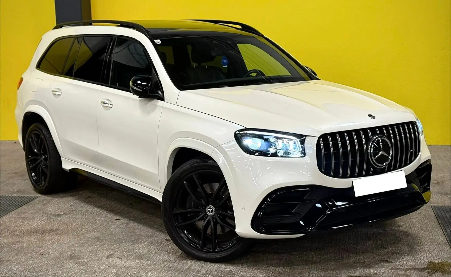 Mercedes-Benz GLS 400 GLS 400 d 4Matic Vollausstattung GLS 63 AMG Umbau bijela - 1