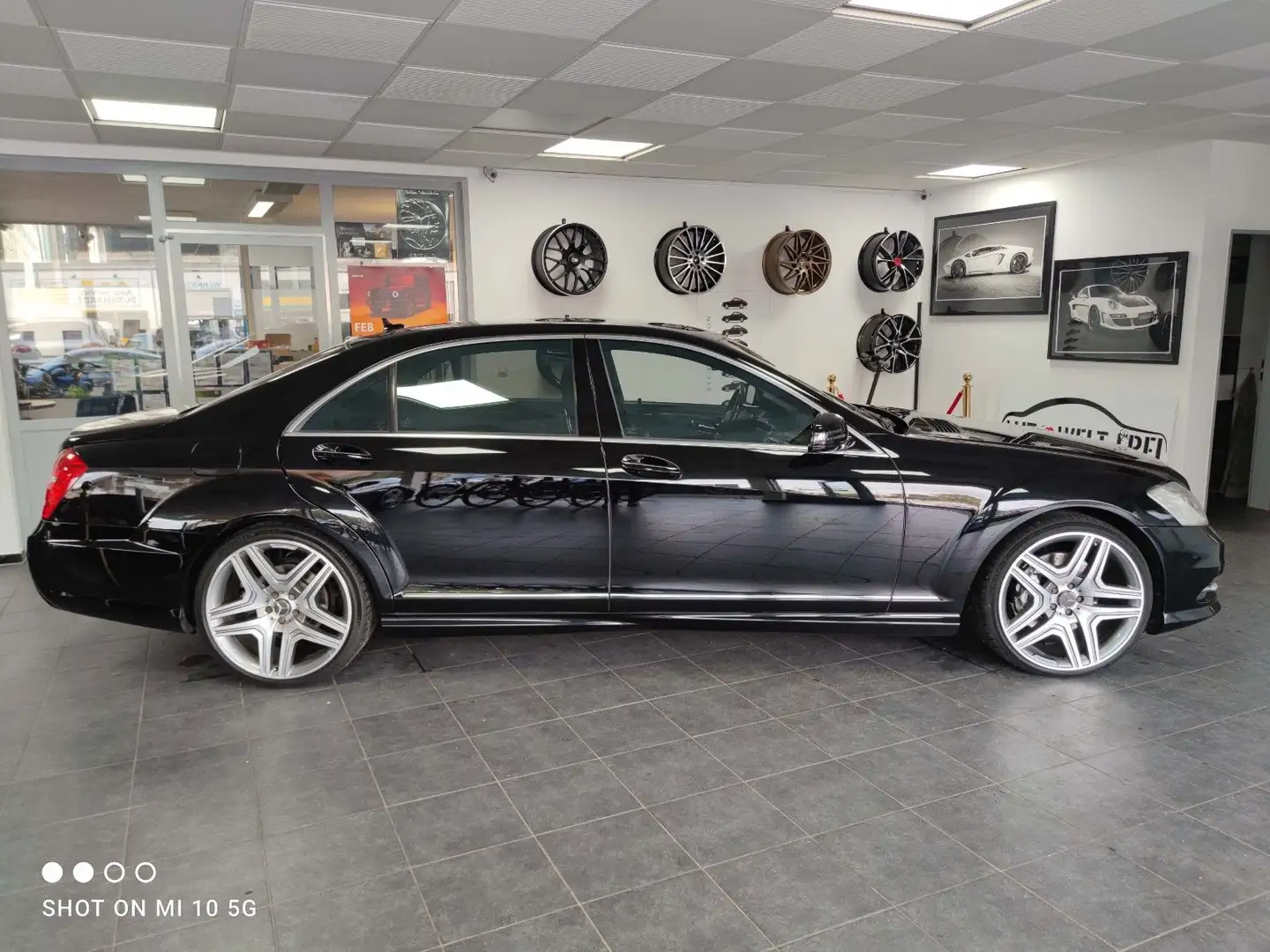 Mercedes-Benz S 550 Lim. *AMG-Paket*LPG-Gasanlage*Top-Zustand* Schwarz - 2