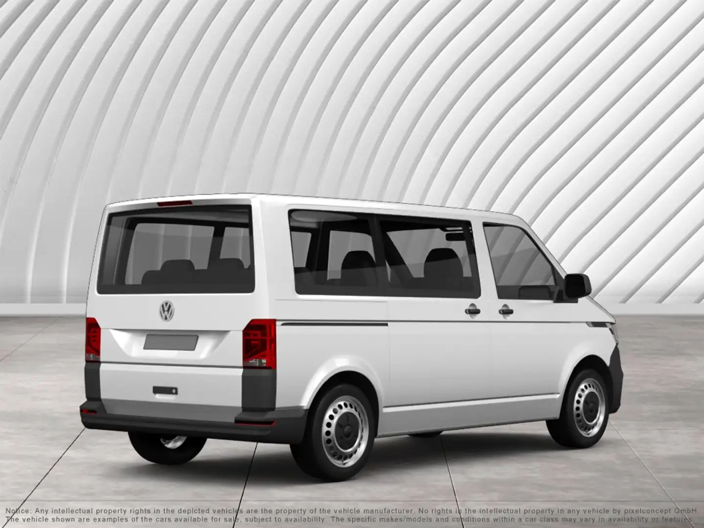 Volkswagen T6 Kasten FWD ACC NAVI PDC V+H Tempomat Klima Wit - 2