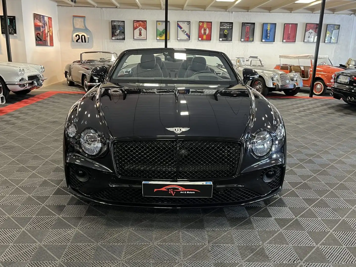 Bentley Continental GTC SPEED 6.0i - 48V W12 BI-TURBO Schwarz - 2