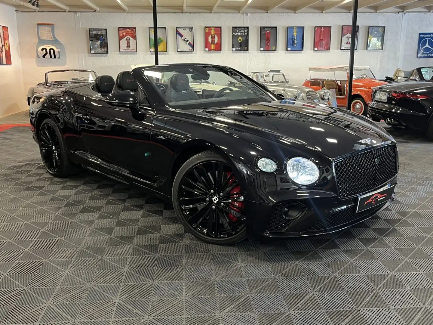 Bentley Continental GTC SPEED 6.0i - 48V W12 BI-TURBO Schwarz - 1