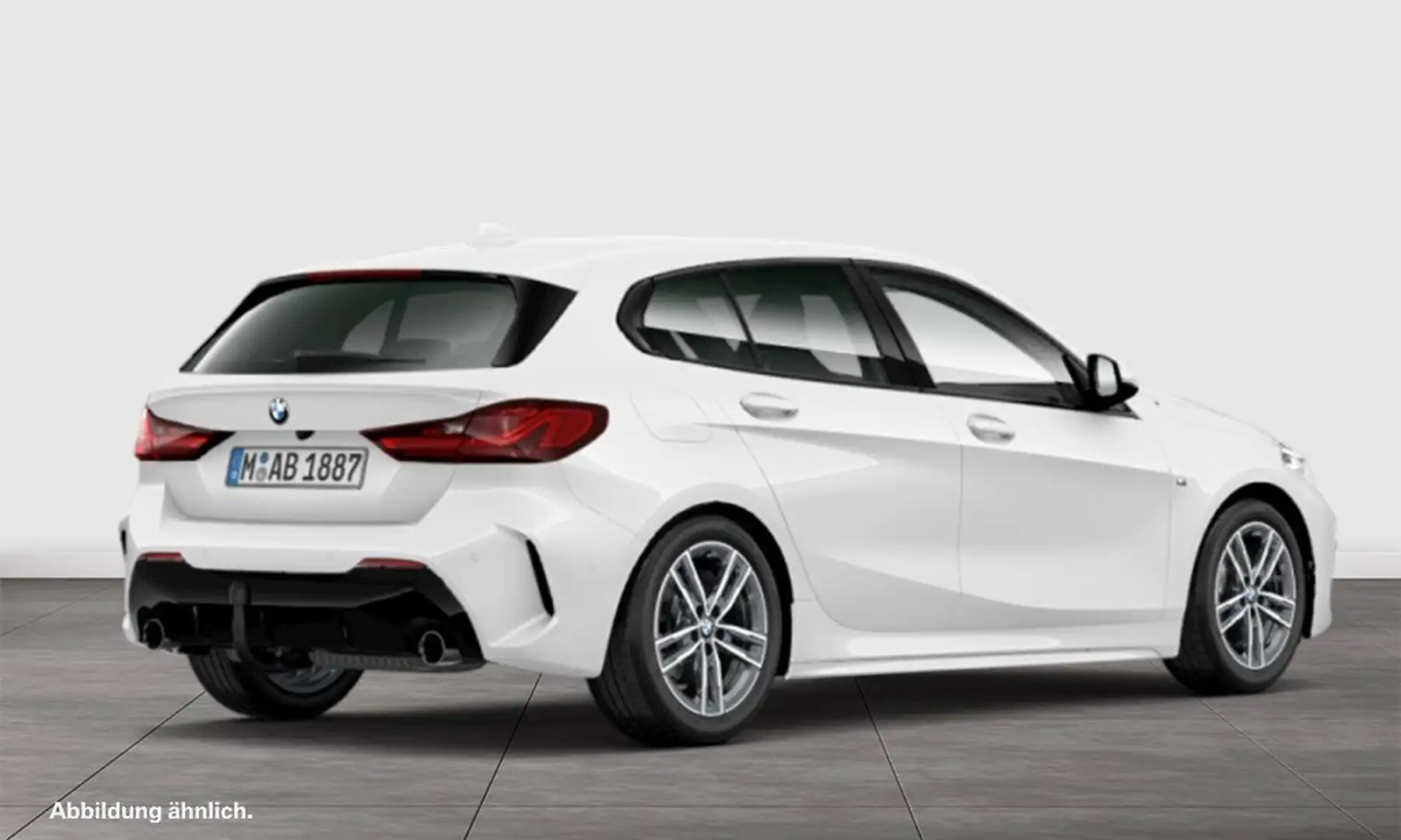 BMW 120 d M Sport AdapLED DA PA LC Prof HuD HiFi AHK Weiß - 2