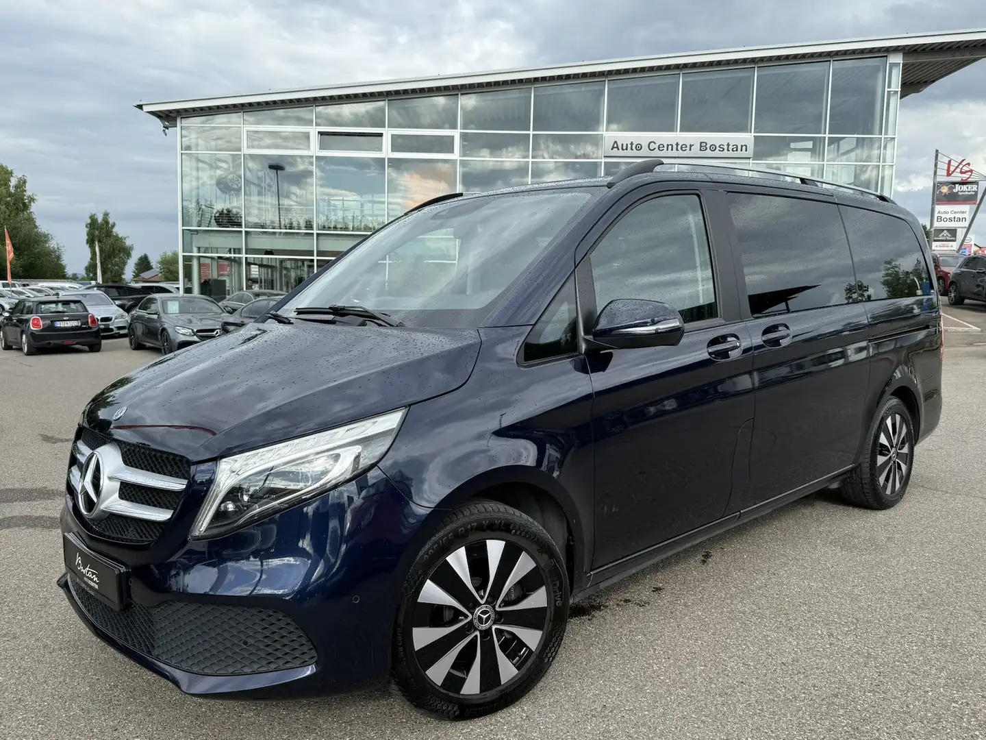 Mercedes-Benz V 250 d LANG/KAMERA/NAVI/LED/2xSCHIEBETÜR/1.HAND Blue - 2