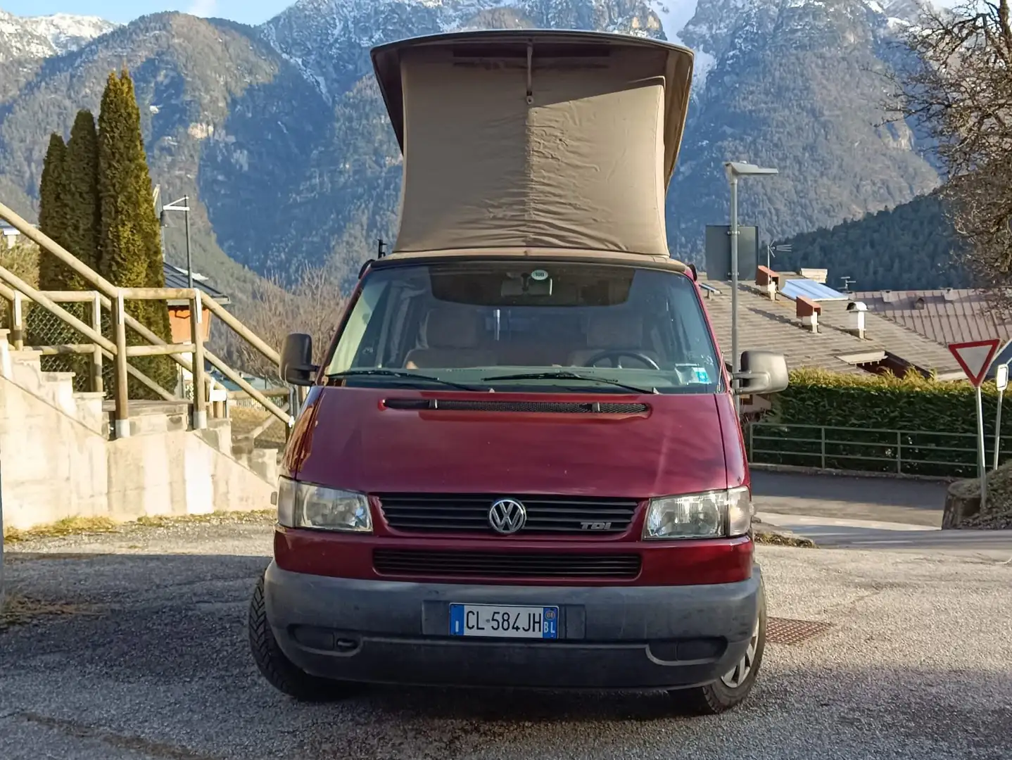 Volkswagen T4 California Coach 2500TDI Roşu - 2
