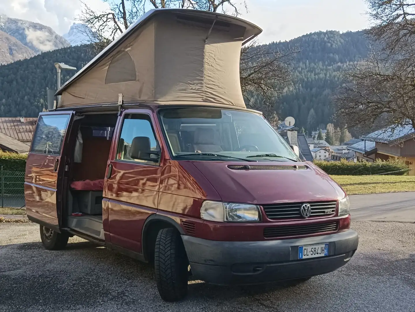 Volkswagen T4 California Coach 2500TDI Roşu - 1