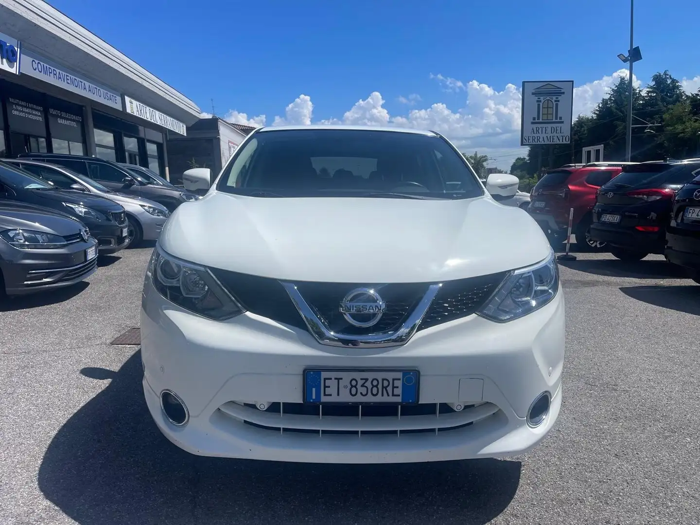 Nissan Qashqai 1.6 dci Tekna 4x4 Bianco - 2