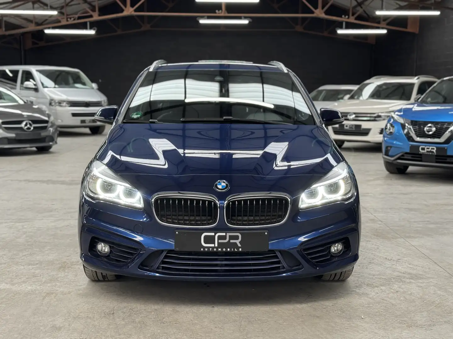 BMW 216 dA * 12/2016 * SPORT * LED * GPS * RADAR AR * BT Blu/Azzurro - 2