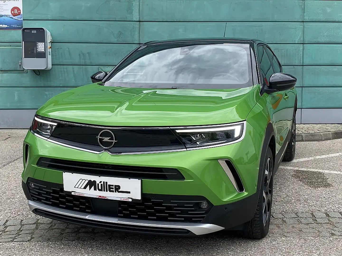 Opel Mokka 1,2 Direct Injection Turbo Ultimate Aut. Grün - 1