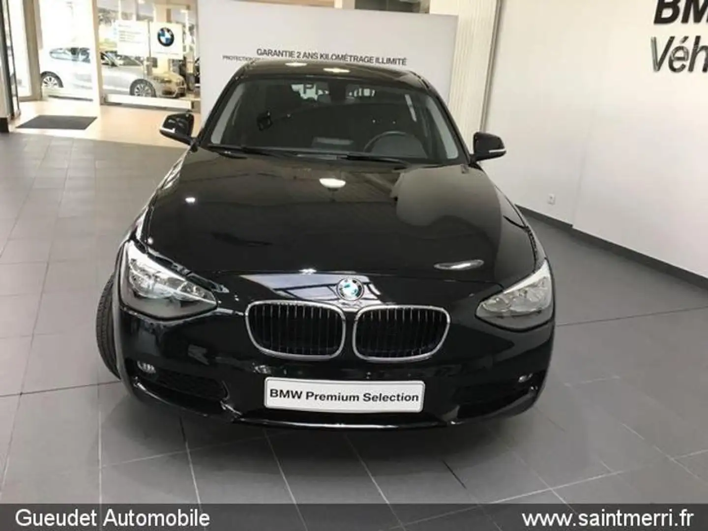 BMW 114 Serie 1 d 95ch Business 5p Schwarz - 2