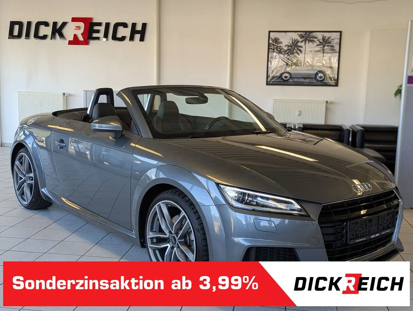 Audi TT 1.8 TFSI S-tr. S-Line Alcantara Sitzheiz 19" Grau - 1