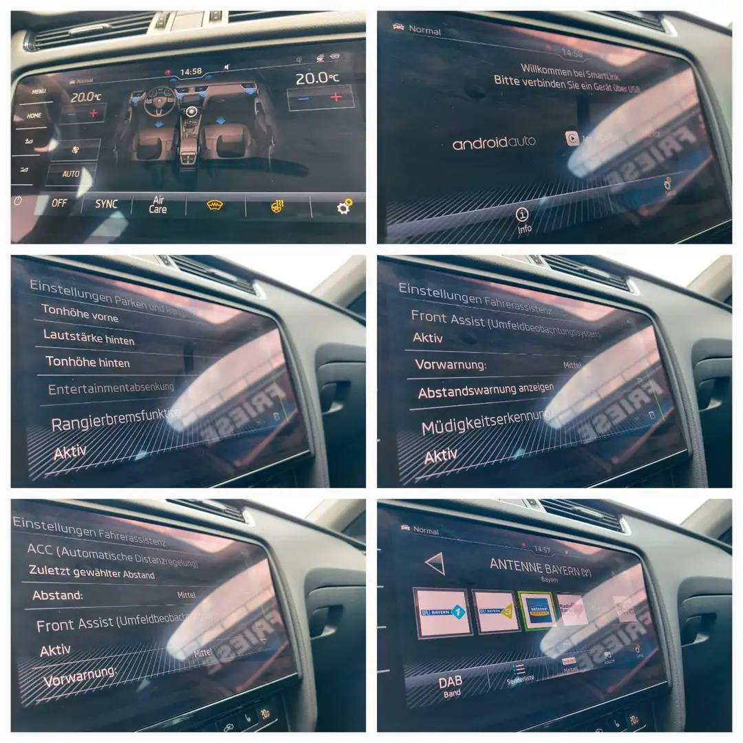 Skoda Octavia Combi Soleil DSG LED Radar ACC Blanc - 1