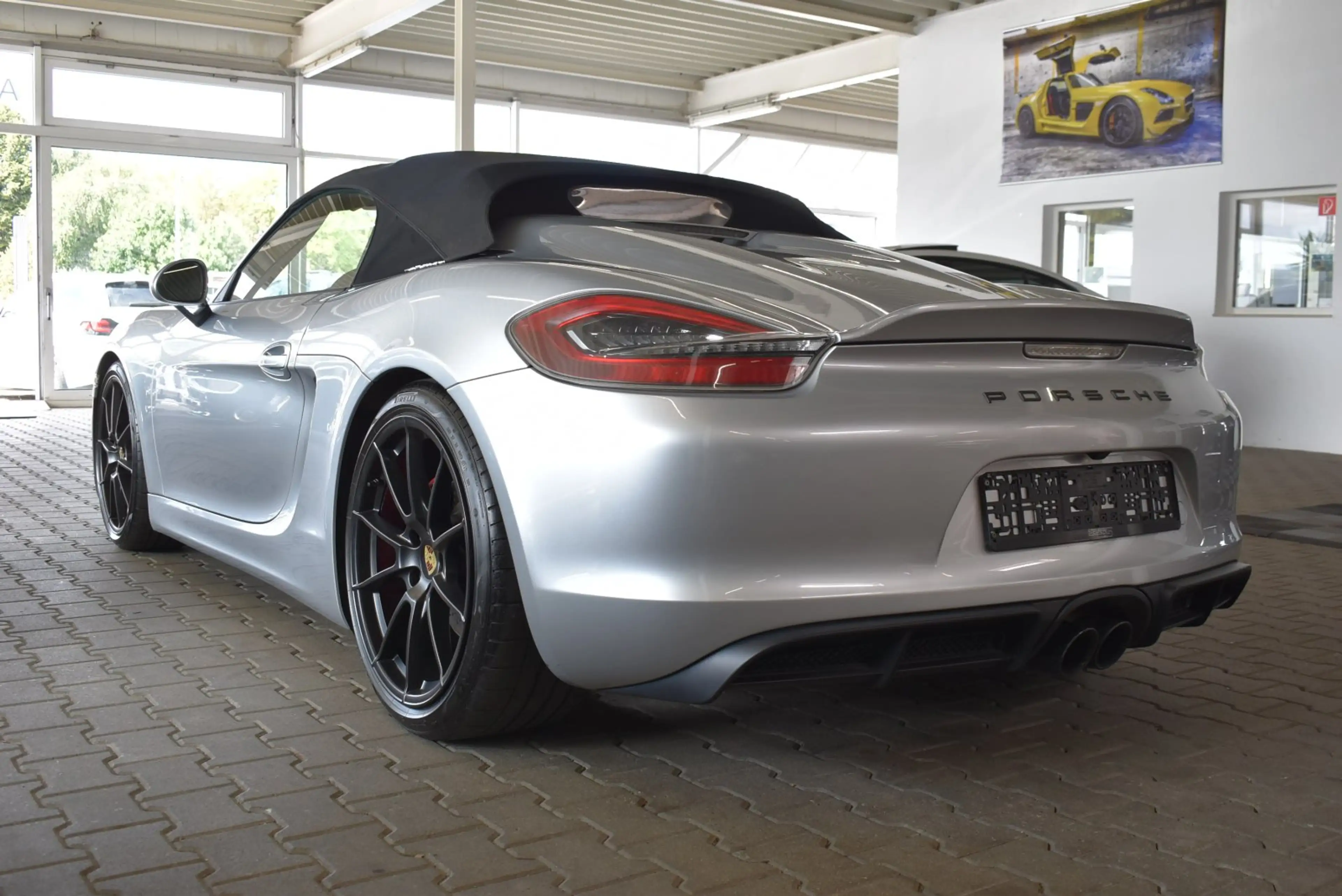 Porsche Boxster Spyder Navi Kamera Deutsches Fahrzeug — photo 4