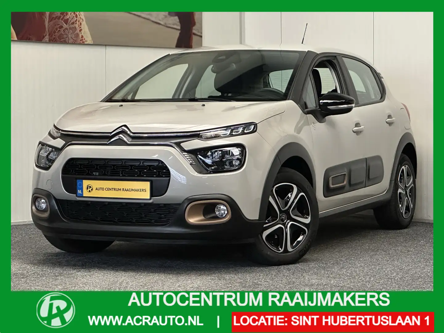 Citroen C3 1.2 PURE TECH C-SERIES 5 DEURS NAVIGATIE APPLE CAR Beige - 1